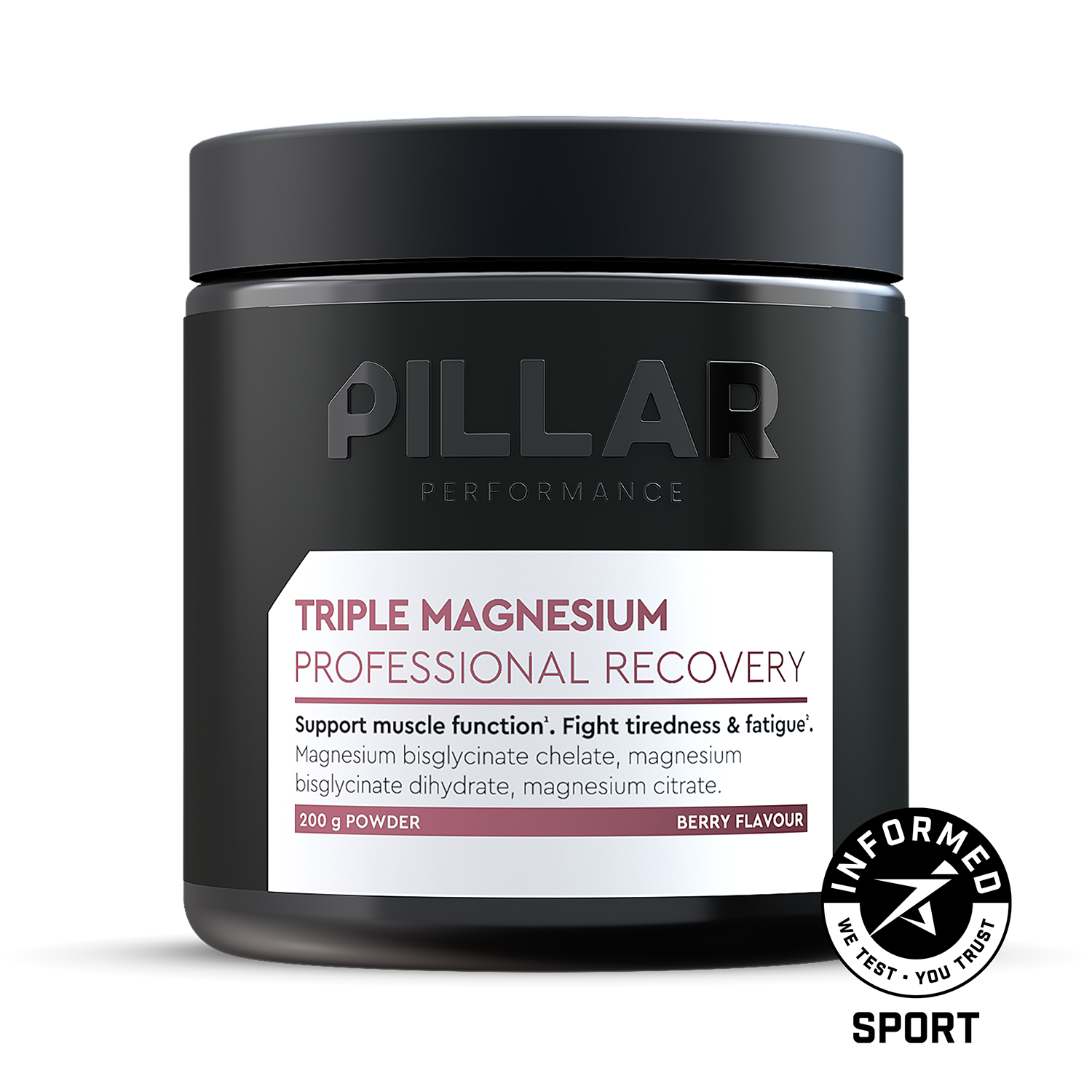 TRIPLE MAGNESIUM POWDER - Berry – PILLAR Performance UK